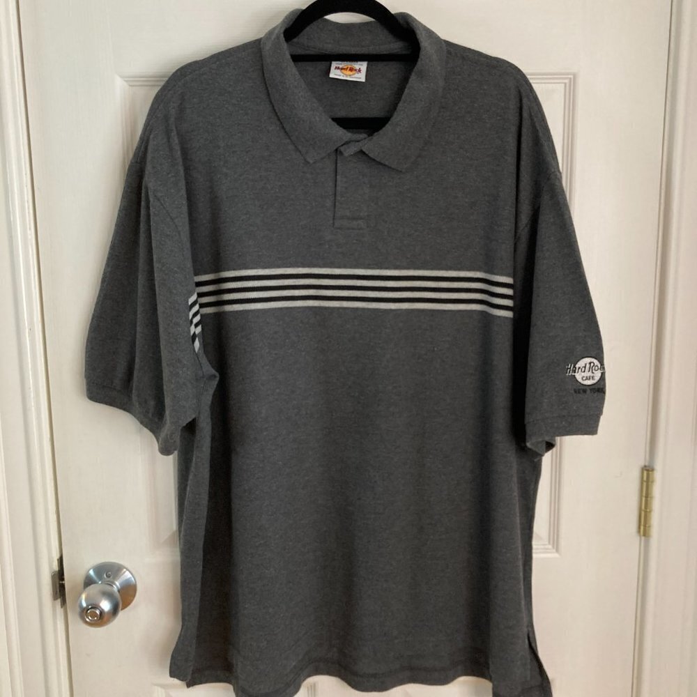 Hard Rock Cafe New York Polo Shirt Size XXL
